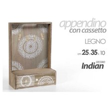 PORTALETTERE CON CASSETTO