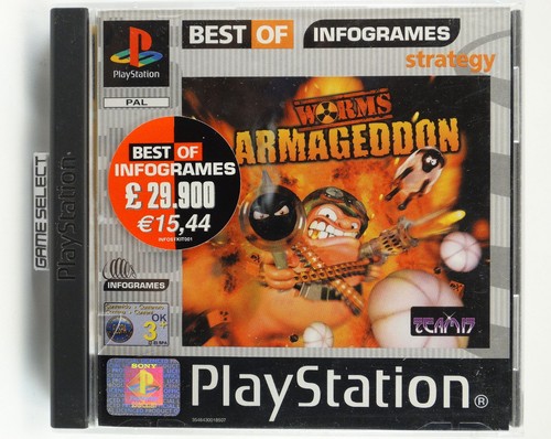 Worms armageddon playstation - worms,