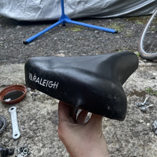 Sella bici vintage - , raleigh