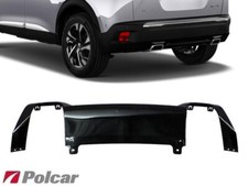 Spoiler Paraurto Diffusore 2 Uscite Peugeot 2008 SUV GT 2019-2023 Nero Lucido