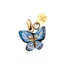 Ciondolo farfalla blu