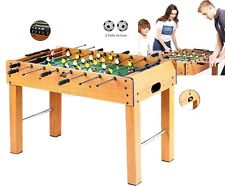 Biliardino Calcetto balilla da interno in legno misure 121x61x79cm con palline