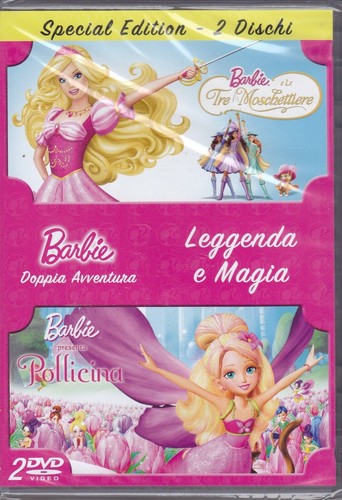 Dvd box barbie leggenda e - dvd,