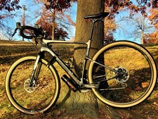 bici gravel carbonio 56cm