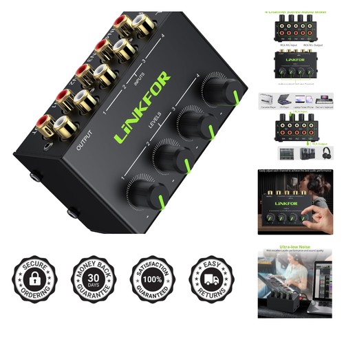 Mixer stereo canali - stereo, 4