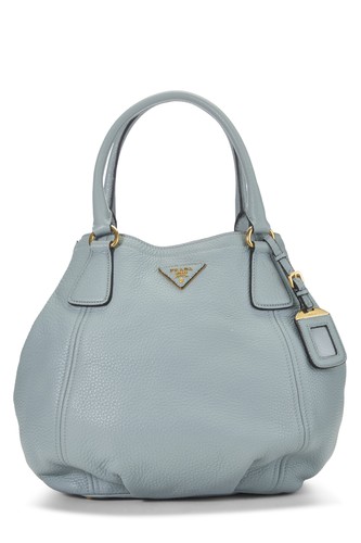 Prada blue vitello daino - prada,