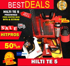 HILTI TE 5 PREOWNED, FREE