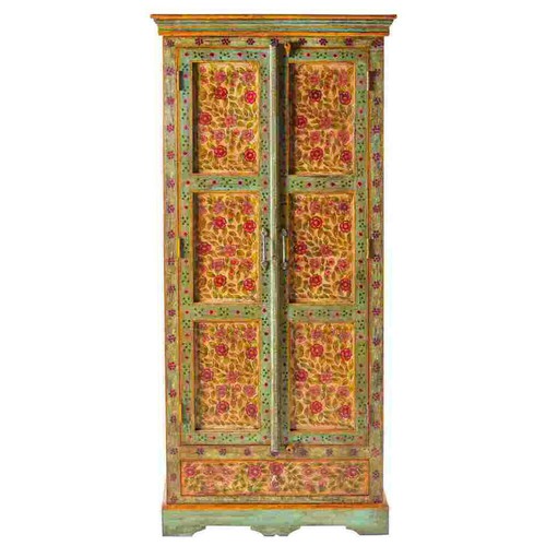 Armadio orientale dipinto - armadio,