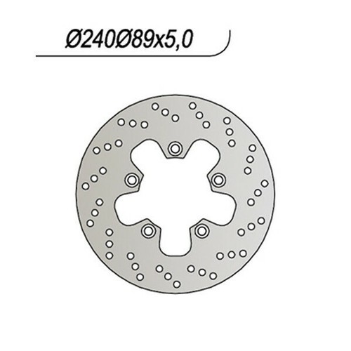Disco freno posteriore 240 - disco,