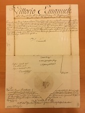 Documento firmato da Vittorio