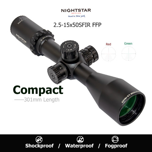 15x50ffp riflescope - 2.5-15x50ffp,