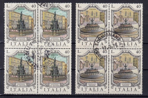 1974 lotto quartine usate - 1974,