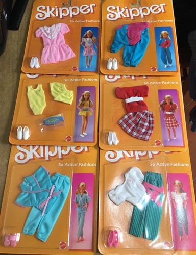 Barbie skipper mattel vestiti - mattel,