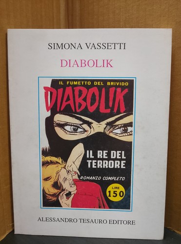 Libro simona vassetti diabolik - simona,