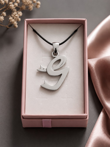 Collana ciondolo lettera - lettera, g