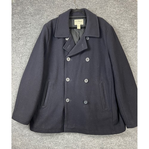 Bean peacoat uomo xxl blu - bean,