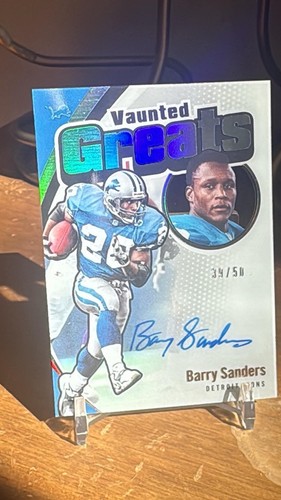 Barry sanders panini - barry,
