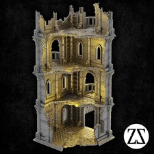 Torre Civis in rovina -