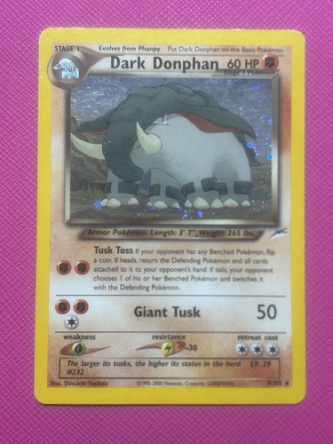 Dark donphan 105 neo destiny - dark,