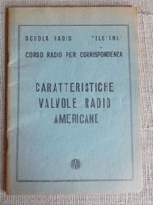 Caratteristiche valvole radio