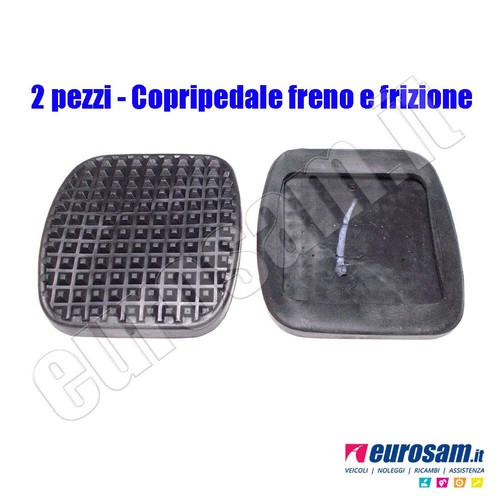 Coppia copripedale freno - coppia,