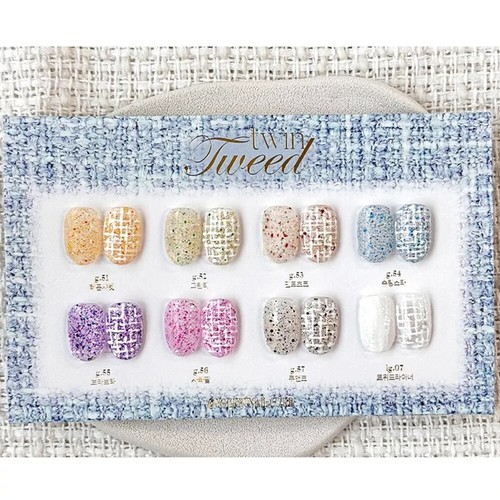 Yogurt gel twin tweed glitter - yogurt,