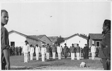 12-83B) CARTOLINA FASCISMO M.V.S.N CASERMA VG 1937 FIVIZZANO MASSA CARRARA