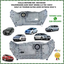 culla motore volkswagen golf V audi a3 sottotelaio chassis golf VI touran slitta