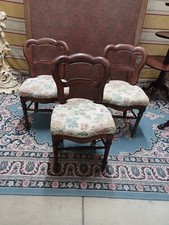 Tris Di Sedie Da Camino Epoca 800