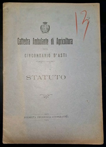 Cattedra ambulante - , di