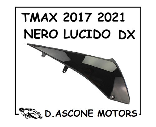 Sottopedana nero lucido - sottopedana, dx