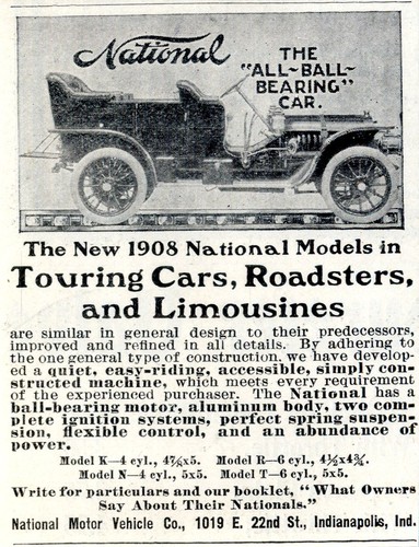 National motor indianapolis - motor, co.indianapolis