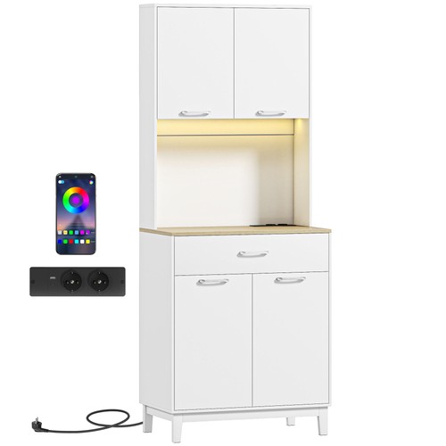 Credenza moderna con - credenza, luci