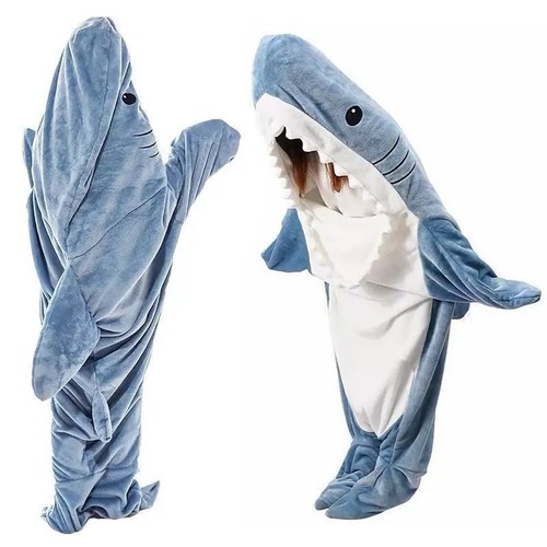 Tuta con cappuccio - 🦈,