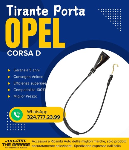 Cavo per opel - corsa, d