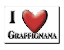 Calamita Graffignana (LO) - Lombardia Magnete Da Frigo Souvenir Italia Regalo