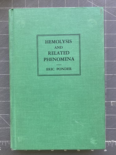 Hemolysis and related - and,