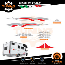 Kit Adesivi Camper Possl - versione G