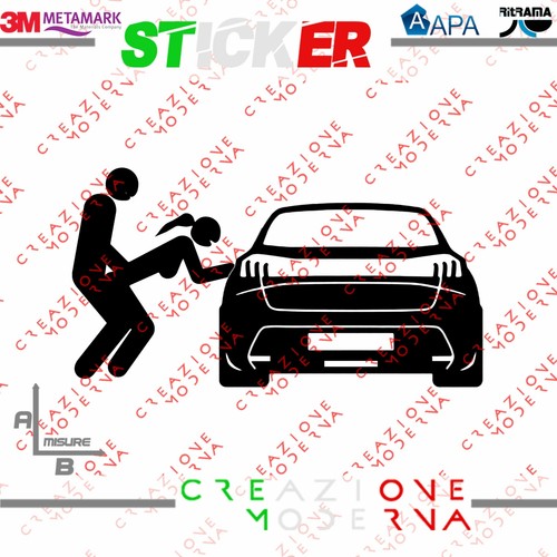 Adesivo sticker sesso - sesso, omini