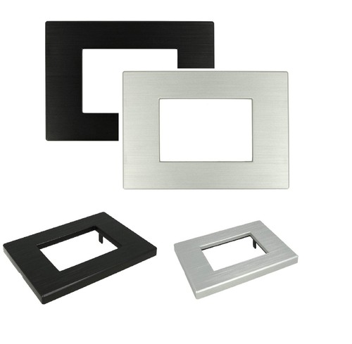 Placca dynamic slim - slim, satinato