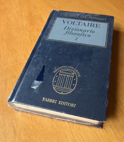Dizionario filosofico voltaire - filosofico,