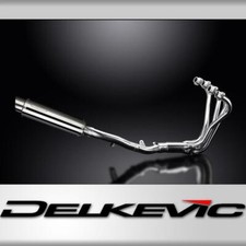 HONDA CB1100A 13-17 IMPIANTO DI SCARICO COMPLETO 4-1 350mm SILENZIATORE TONDO INOX 