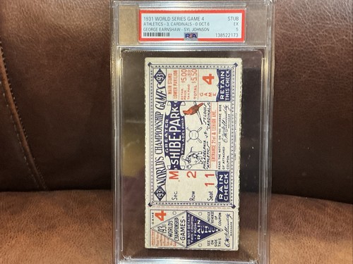 Biglietto psa 1931 world - psa,