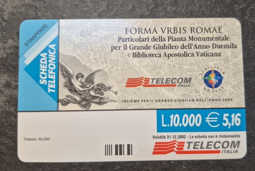 Scheda telefonica rara - telefonica, senza