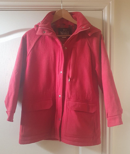 Cappotto rosso vintage