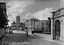 A6634) TURRIACO PIAZZA E VIA GARIBALDI ANIMATA GORIZIA 