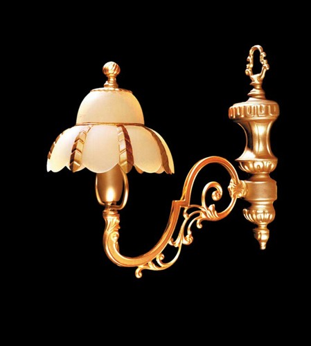 Applique classico ottone - applique,