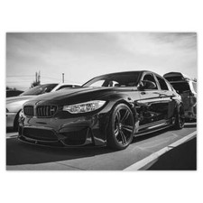 Fotomurale in tessuto non tessuto carta da parati quadro BMW M3 auto n. H8827_TV