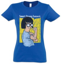 T-shirt donna Smart Belcher Bob's Bob Tina Ruth Gene Louise Belcher Burgers divertente