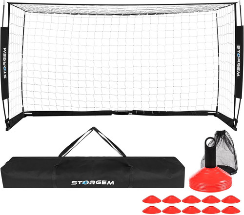 Set gol calcio cortile con
